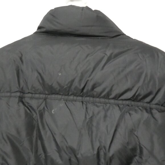 TOMMY JEANS | small | Black Puffer Coat | NOTE: Broken Zip Pull & Spots On Back - Picture 9 of 16